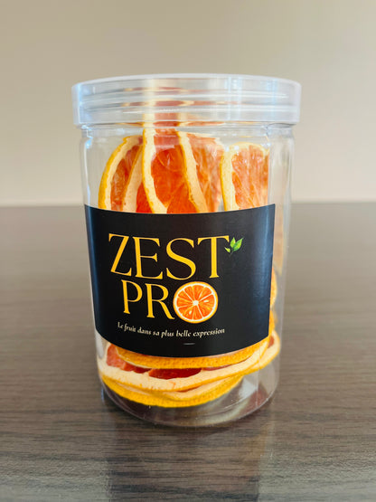 Tranches pamplemousse Rose déshydratées